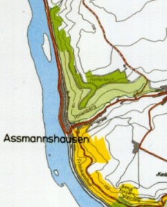 Weinlagenkarte Assmannshausen